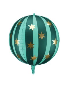 Palloncino mylar sfera Cm. 75 - Circus verde