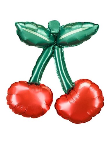 Palloncino mylar "Ciliegie" Cm. 28x31 - Blister 3 pezzi
