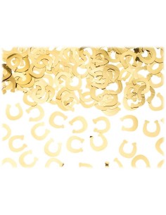 Confetti decorativi metallizzati 15 gr. - Ferro di Cavallo