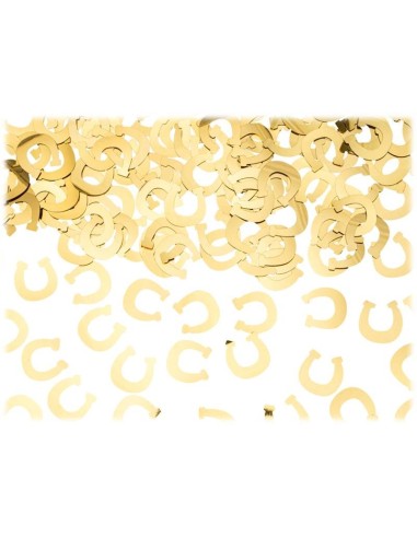 Confetti decorativi metallizzati 15 gr. - Ferro di Cavallo