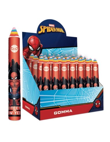 Gomma gigante a forma di matitone - Spiderman