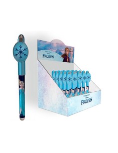 Penna con clip in espositore - Frozen
