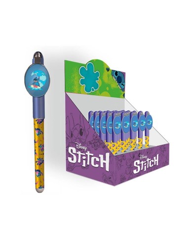 Penna con clip in espositore - Stitch