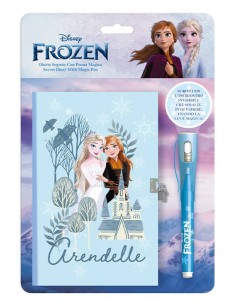 Diario segreto con penna in blister - Frozen