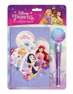 Diario segreto con penna in blister - Principesse