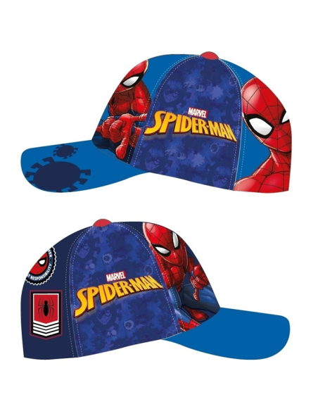 Cappello baseball con visiera stampa full - Spiderman