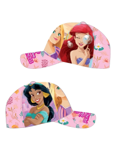 Cappello baseball con visiera stampa full - Principesse 2