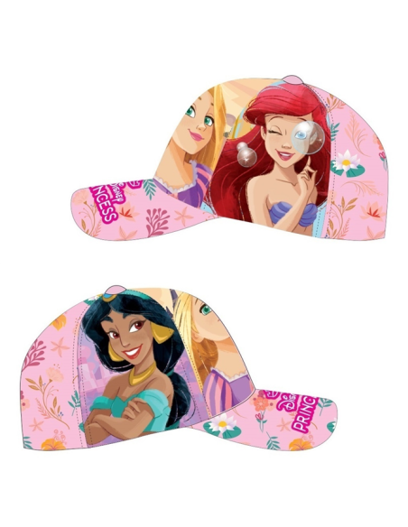 Cappello baseball con visiera stampa full - Principesse