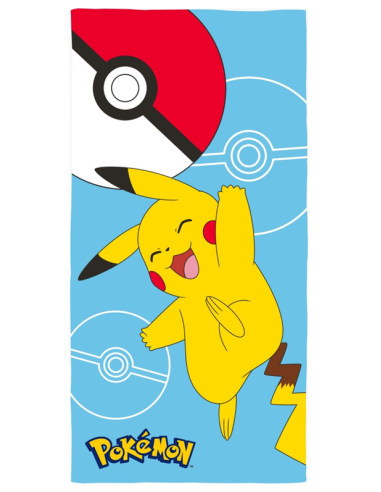 Telo mare in microfibra Cm. 140x70 - Pokemon