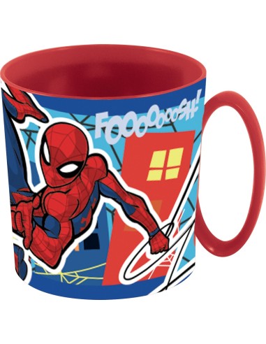 Tazza mug plastica 350 ML Microonde - Spiderman