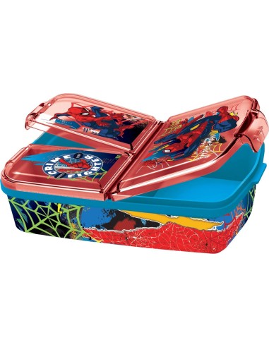 Portapranzo multiscomparto plastica - Spiderman