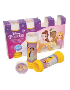 Bolle di sapone in confezione da 4 tubetti da 55 ML - Principesse