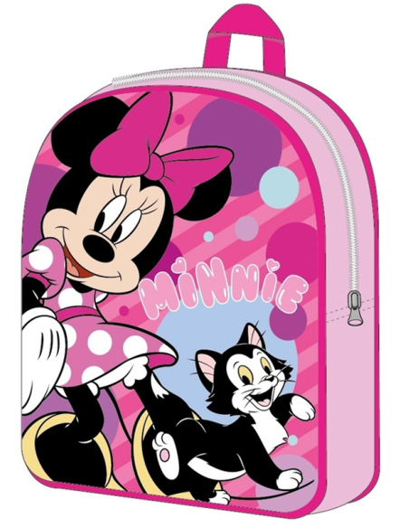 Kit scuola con zainetto asilo + portamerenda + borraccia + bicchiere - Minnie