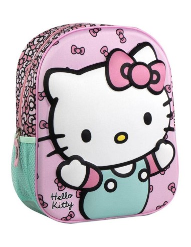 Zainetto asilo 3D deluxe Cm. 30x26 - Hello Kitty