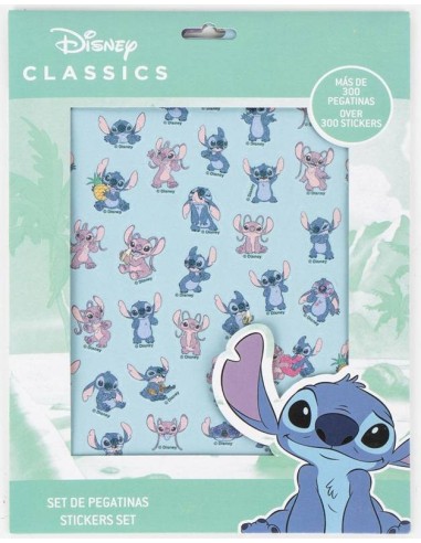Blocco 300 stickers - Stitch