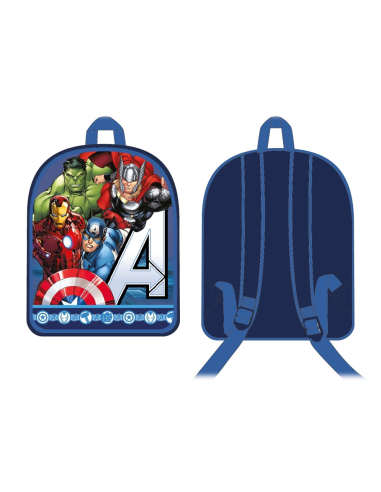 Zainetto asilo basic Cm. 30x26x10 - Avengers