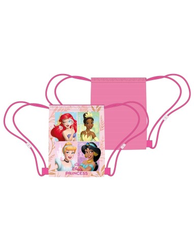 Sacca nylon con laccetti Cm. 40x35 - Principesse