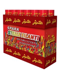 Cannoe spara stelle filanti in carta multicolor Cm. 30