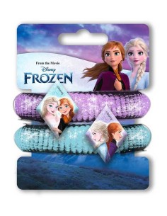 Fernacapelli elastici glitterati - Frozen - Blister 2 pezzi