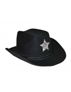 Cappello nero sceriffo...