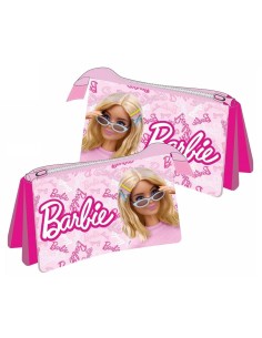 Astuccio bustina piatta 3 scomparti Cm. 23x12 - Barbie