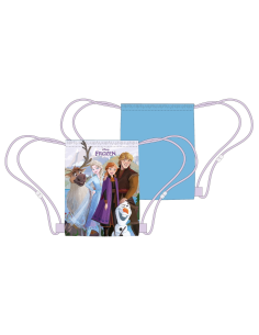 Sacca nylon con laccetti Cm. 40x35 - Frozen II