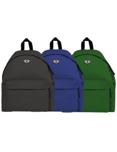 Zaino scuola americano tinta unica - Colori assortiti