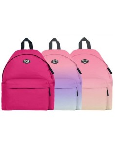 Zaino scuola americano tinta unica - Colori assortiti 2