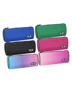 Astuccio cilindro tombolino deluxe Cm. 22x8.5 - Tinta unita - Colori assortiti