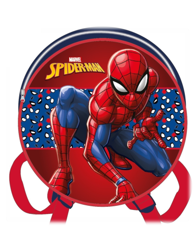 Zainetto rotondo Cm. 27x9 - Spiderman