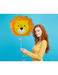 Palloncino mylar Cm. 43x38 - Testa Leone 2