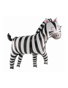 Palloncino mylar supershape Cm. 80x78 - Zebra