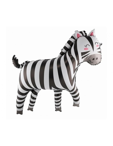 Palloncino mylar supershape Cm. 80x78 - Zebra