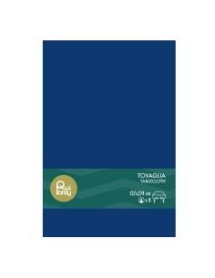 Tovaglia in plastica pvc Cm. 137x274 - Blu navy