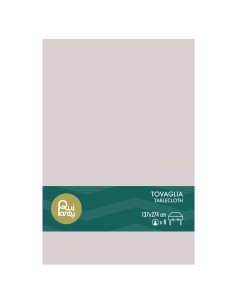 Tovaglia in plastica pvc Cm. 137x274 - Cipria