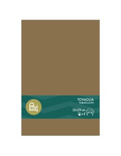 Tovaglia in plastica pvc Cm. 137x274 - Oro