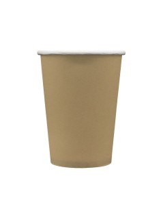 Bicchiere in carta 100% compostabile cc.250 - Confezione 15 pz - Oro