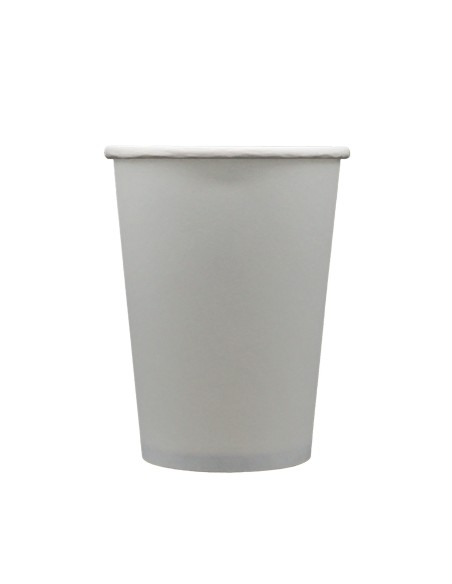 Bicchiere in carta 100% compostabile cc.250 - Confezione 15 pz - Argento