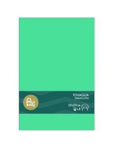 Tovaglia in plastica pvc Cm. 137x274 - Verde