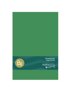 Tovaglia in plastica pvc Cm. 137x274 - Verde scuro