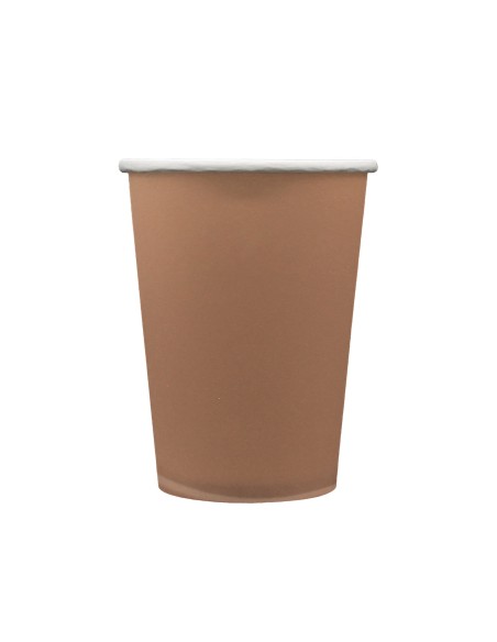 Bicchiere in carta 100% compostabile cc.250 - Confezione 15 pz - Rosa Gold