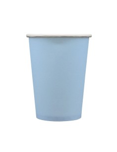 Bicchiere in carta 100% compostabile cc.250 - Confezione 15 pz - Carta da zucchero