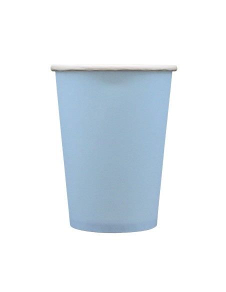 Bicchiere in carta 100% compostabile cc.250 - Confezione 15 pz - Carta da zucchero