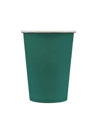 Bicchiere in carta 100% compostabile cc.250 - Confezione 15 pz - Ottanio
