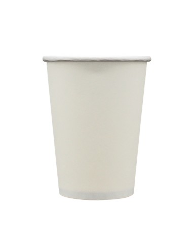 Bicchiere in carta 100% compostabile cc.250 - Confezione 15 pz - Grigio freddo