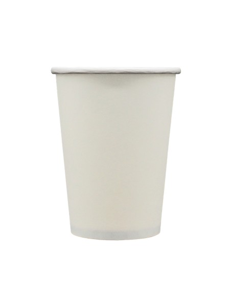 Bicchiere in carta 100% compostabile cc.250 - Confezione 15 pz - Grigio freddo
