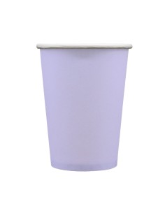 Bicchiere in carta 100% compostabile cc.250 - Confezione 15 pz - Lavanda