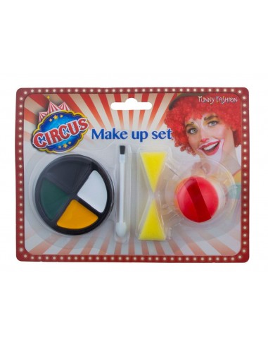 Set trucco Clown con naso **SPECIAL...