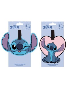 Etichetta per valigia gommata – 2 modelli assortiti - Stitch
