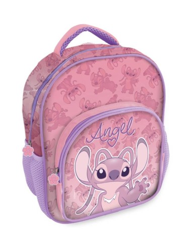 Zainetto asilo cm. 30 con tasca deluxe - Stitch Girl